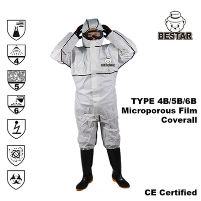 O CE certificou o tipo não tecido descartável 4/5/6 combinação do PM com a emenda encadernada preta com laço do polegar